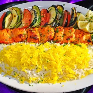 Kabob, made from good meat for unique taste.