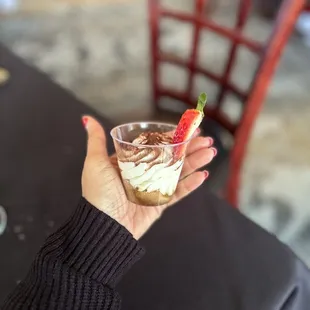 Dessert in a cup