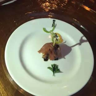 Cantaloupe wrapped Prosciutto