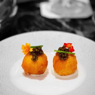 Caviar donuts @whaevaeats