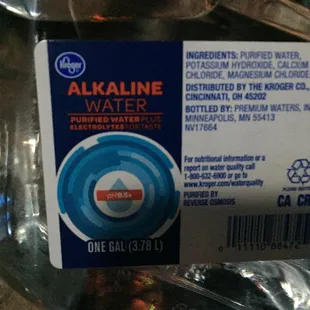 Here&apos;s the water I give my dog a purchase at Baker&apos;s/Kroger