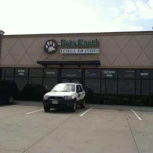 The outside; next to the trek store off of Giles and 72nd