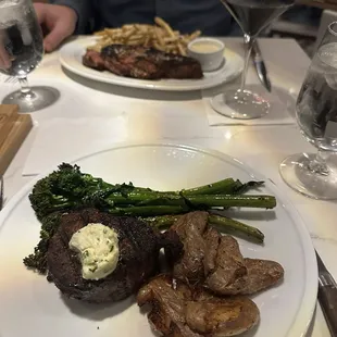 Filet &amp; New York Strip dinners