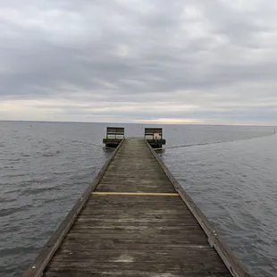 The lake with nobody in it