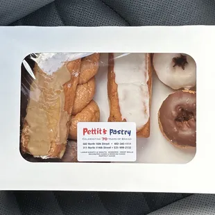 a box of doughnuts