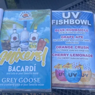 More cocktail specials