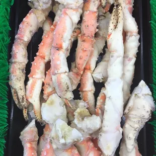 We offer a wide variety of fish and seafood!