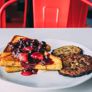 Stuffed French Toast Breakfast