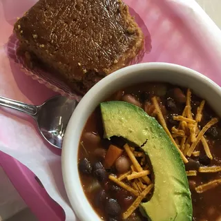 Mom's Chili & Cornbread - Bowl