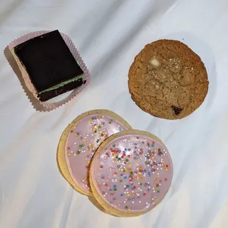 Salted Double Chocolate Chunk Cookie