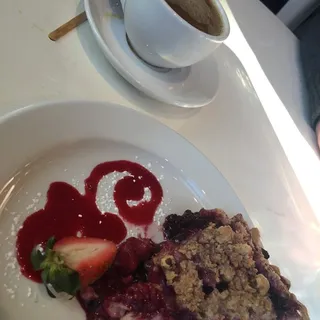 Mixed Berry Pie Cheesecake