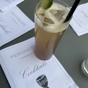 Pim's cup at Peychaud