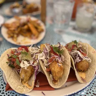 Fish tacos- so good and light