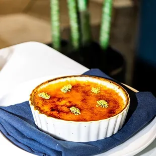 a dish on a plate