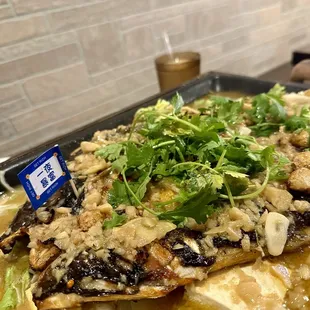 Grilled Fish wGarlic Flavor