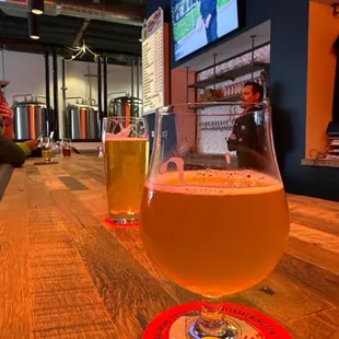 Beer! (And Jeff behind the bar.) :)