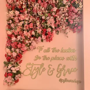 Instagram-ready backdrops throughout the shop