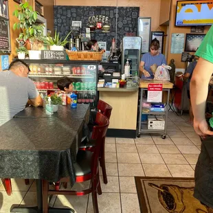 people sitting at a table