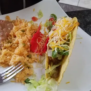 Crispy Taco Plate