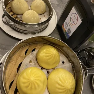 Chicken and Pork Steamed Buns
