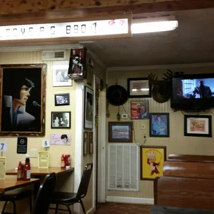  the inside of a restaurant