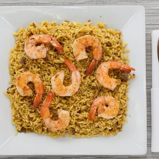 Shrimp and rice