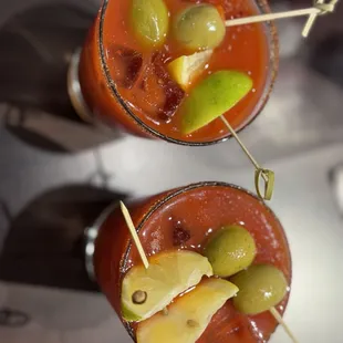 Amazing bloody Mary's!!