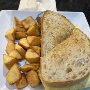 My blt with potatoes