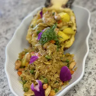 Pineapple fried rice
