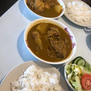 Chicken curry!