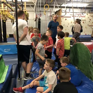 Ropes and challenges galore.