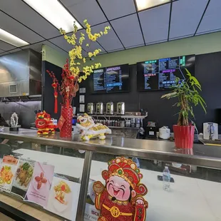a chinese tea shop