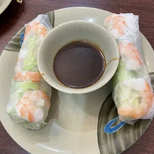 Spring rolls ($1.99 each)