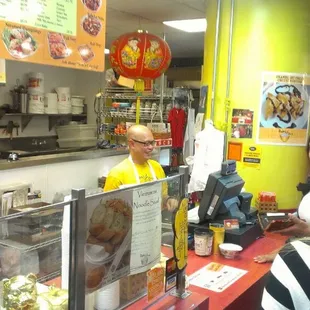 The proprietor at Phams Deli