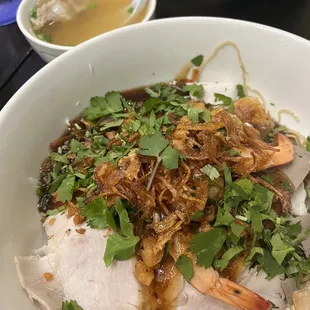 S3 - clear rice noodle and thin egg noodle