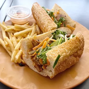 Grilled 5-Spiced Chicken Banh Mi
