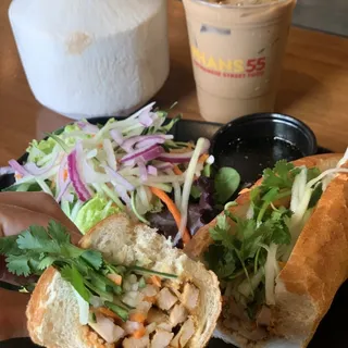 Lemongrass Chicken Banh Mi