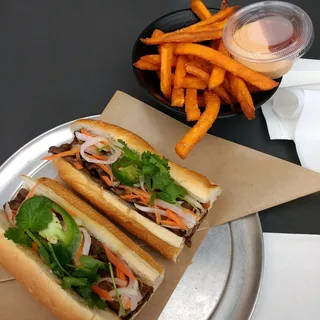 Lemongrass Beef Banh Mi