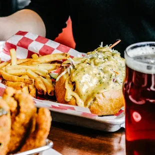fish and chips, seafood, fish, food