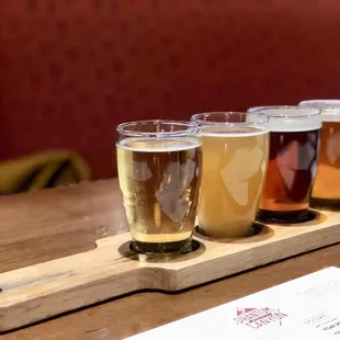 Flagship Beer Flight