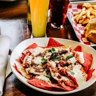 nachos, food