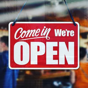 We are NOW OPEN!