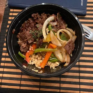 Beef bowl