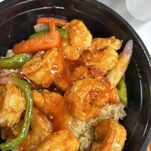 yummy shrimp Bowl