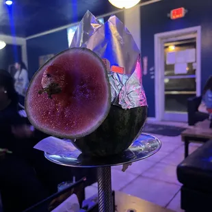 The watermelon head. Is this just for decoration?