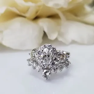 Amazing Custom Designed Wedding Ring