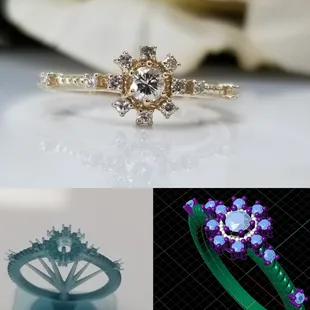 Beautiful Custom Designed Ring