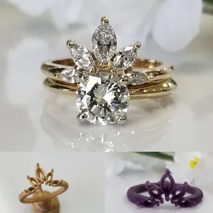 Transformation Tuesday! Beautiful Custom Designed Wedding Band!