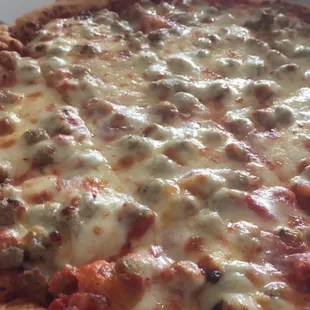 Medium sausage pizza