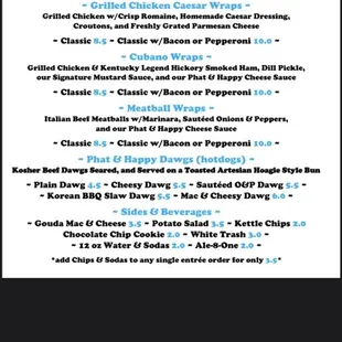 Menu 6/1/21